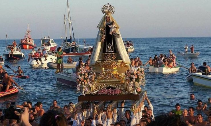 Virgen del Carmen patrona de los marineros/as